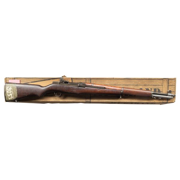 WW2 SPRINGFIELD ARMORY M1 GARAND SEMI AUTO RIFLE.