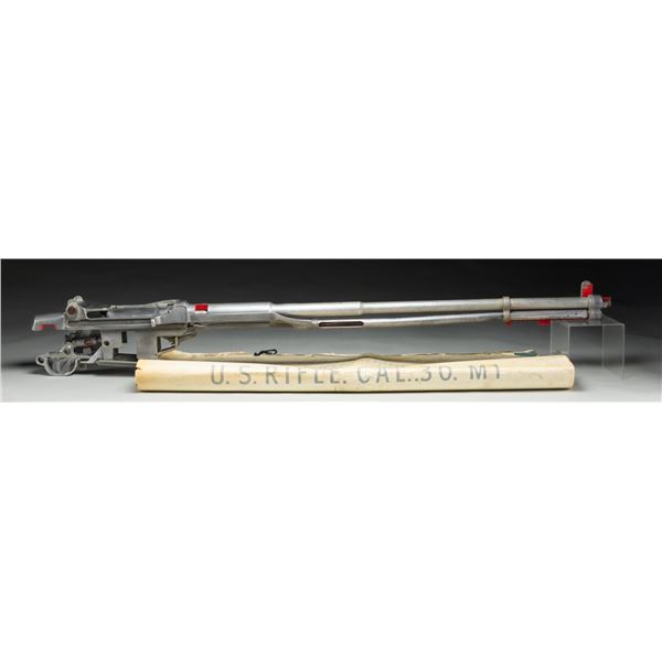 OVERSIZED CUTAWAY M1 GARAND TRAINING MODEL WITH