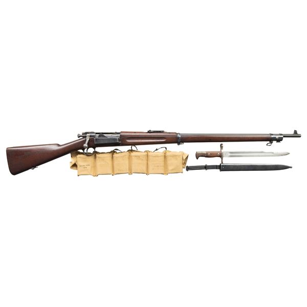 VERY FINE SPRINGFIELD 1898 KRAG BOLT ACTION RIFLE.