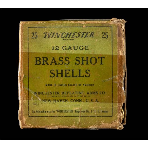 FULL BOX OF US PROPERTY MARKED WINCHESTER 12 GA.