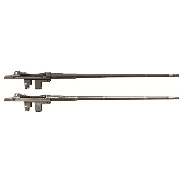 LOT OF 2 SPRINGFIELD M1 GARAND BARRELED RECEIVERS.