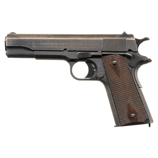 COLT U.S. M1911 "BLACK ARMY" SEMI AUTO PISTOL.