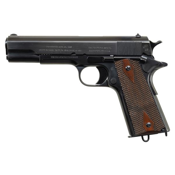 EARLY COLT 1911, U.S. NAVY, TURNBULL RESTORATION.