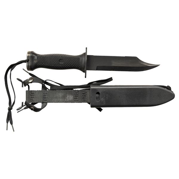 US NAVY SEAL MARK III MOD 0 DIVING/SURVIVAL KNIFE.