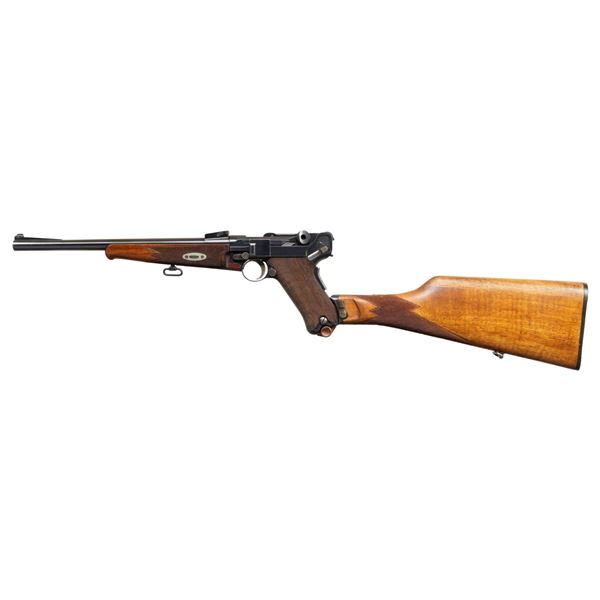 WONDERFUL DWM 1902 LUGER CARBINE WITH MATCHING