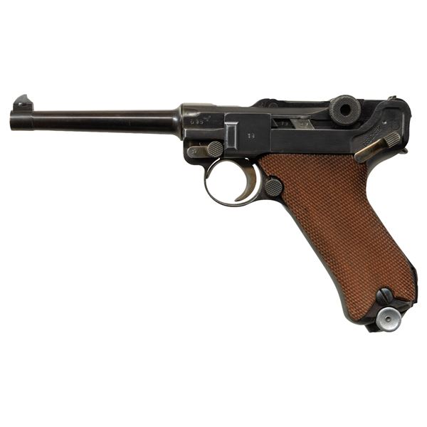 MAUSER LUGER, LATE COMMERCIAL LUGER PISTOL.