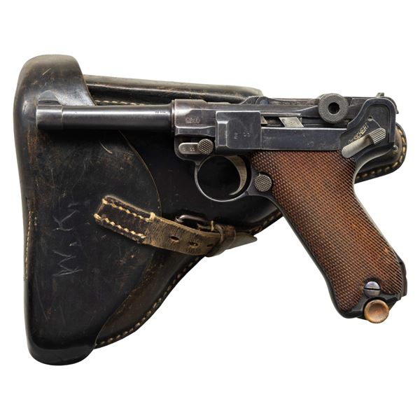 GERMAN WWI, ERFURT "1916" DATE P.08 LUGER