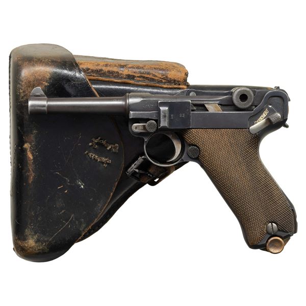 GERMAN WWI, ERFURT "1917" DATE P.08 LUGER