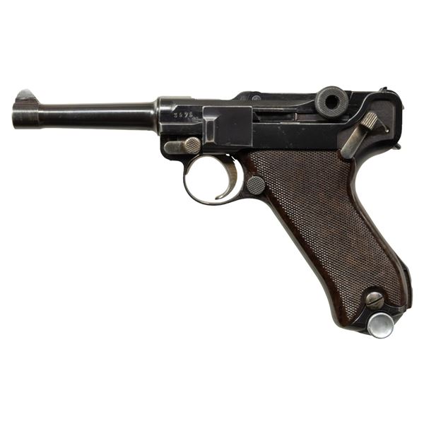 SUPER SCARCE KRIEGHOFF LUGER WITH "36" CHAMBER