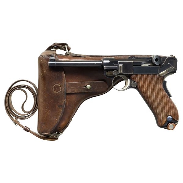 1900 DWM LUGER, FIRST VARIATION SWISS MILITARY.