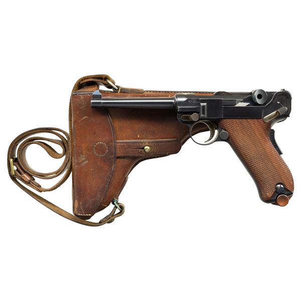 DWM 1900 SWISS COMMERCIAL LUGER WITH MILITARY