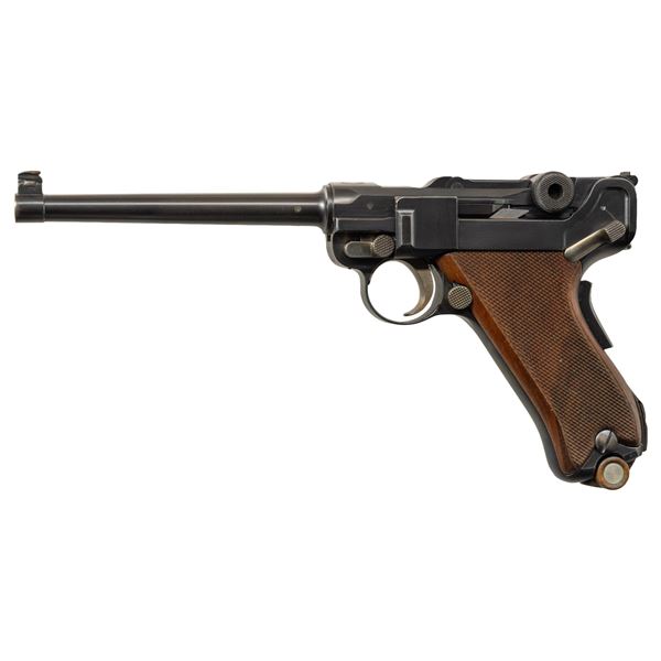 DWM SWISS 1906 CUSTOM TARGET LUGER.