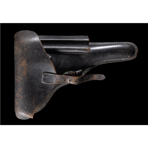 SCARCE AKAH COMMERCAL LUGER HOLSTER WITH