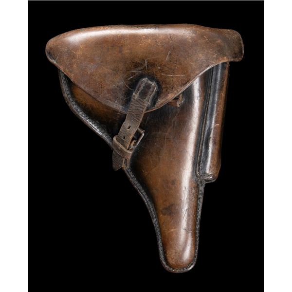RARE CARL HEINICHEN "K" DATE P.08 LUGER HOLSTER.