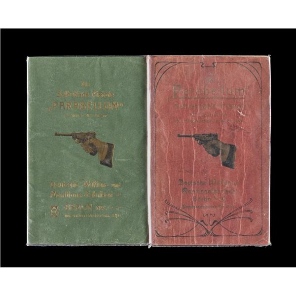 LOT OF 2 ORIGINAL GERMAN & ENGLISH 1902 OLD MODEL