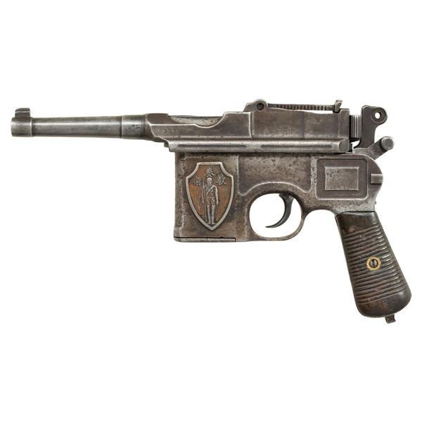 MAUSER C96 BOLO SEMI-AUTOMATIC PISTOL CAPTURED