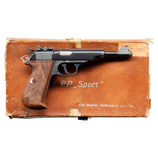 WEST GERMAN WALTHER MODEL PP SPORT SEMI-AUTOMATIC