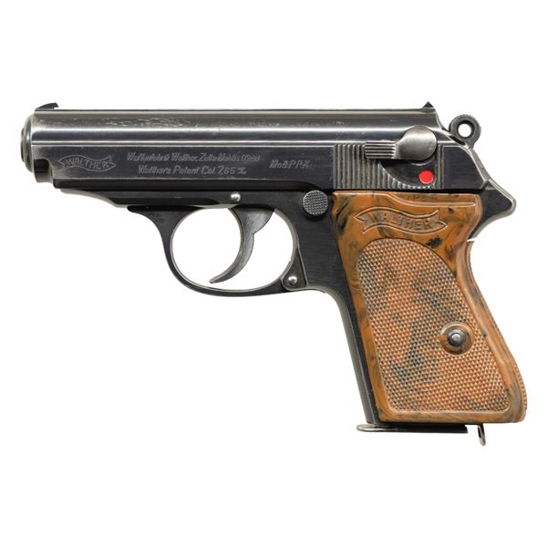 PRE-WAR WALTHER MODEL PPK SEMI-AUTOMATIC PISTOL.