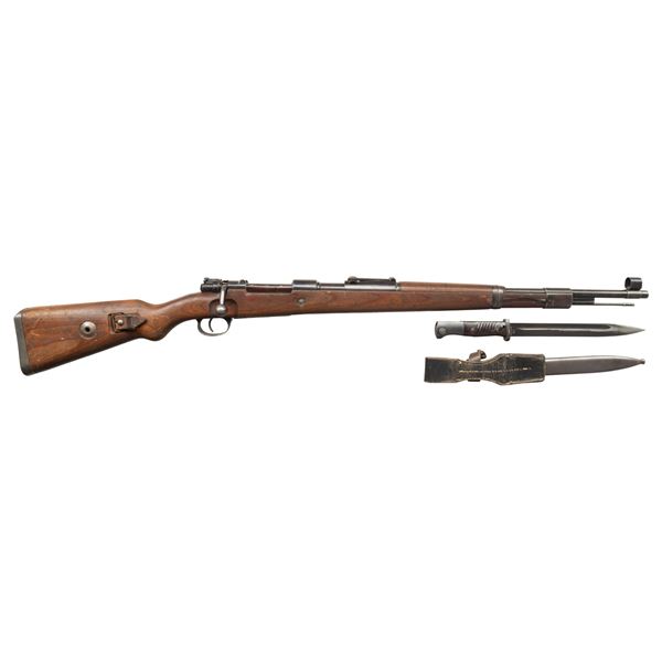 MAUSER (BYF42) K98K BOLT ACTION RIFLE.