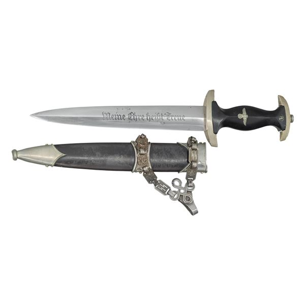 WWII GERMAN M1936 CHAINED SS DAGGER.