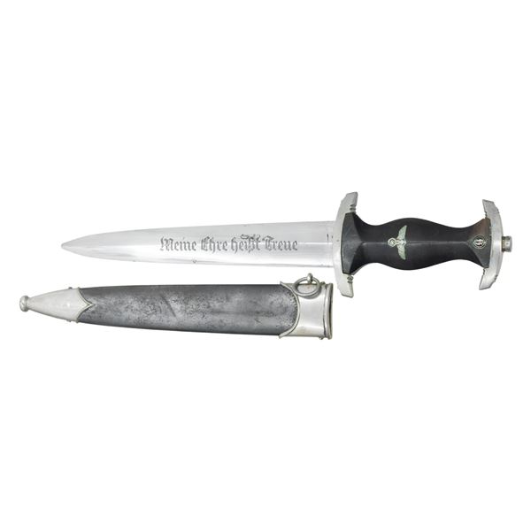 WWII GERMAN M1933 SS DAGGER BY EICKHORN