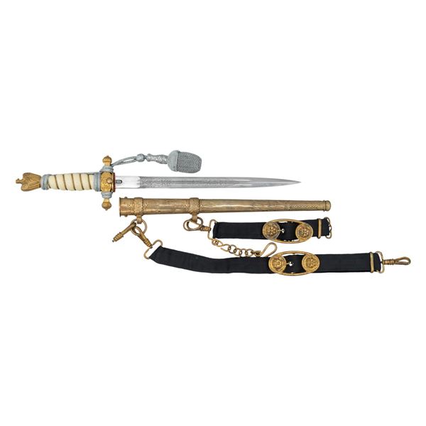 WWII GERMAN KRIEGSMARINE DAGGER BY WKC.