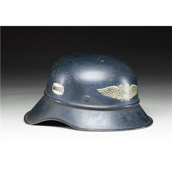 WWII GERMAN LUFTSCHUTZ GLADIATOR STYLE HELMET FROM