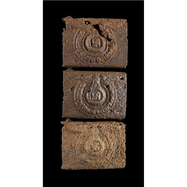 3 EXCAVATED WWII GERMAN SS ENLISTED MAN'S BELT
