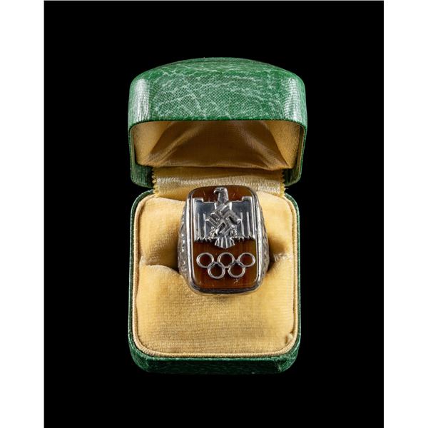 RARE WWII GERMAN 1936 OLYMPICS RING.