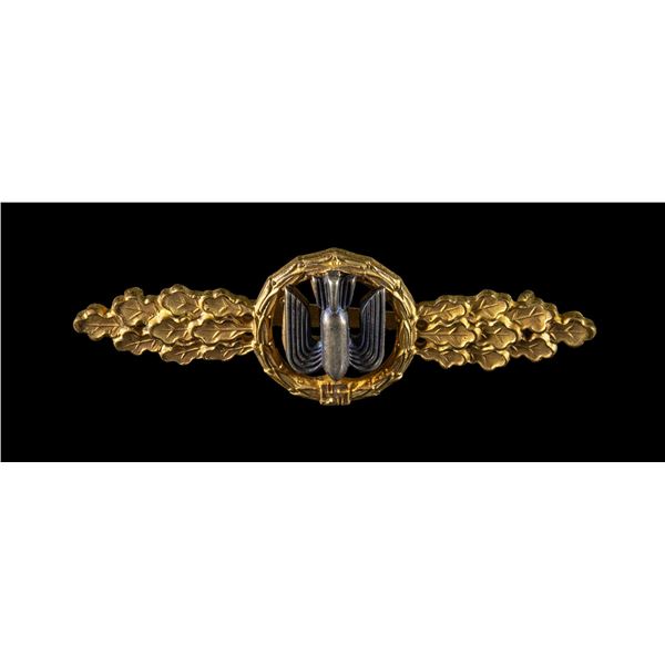 WWII GERMAN SQUARDON CLASP FOR BOMBER PILOTS IN