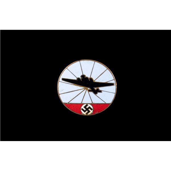 WWII GERMAN AIRCRAFT REPORTING SERVICE BADGE.