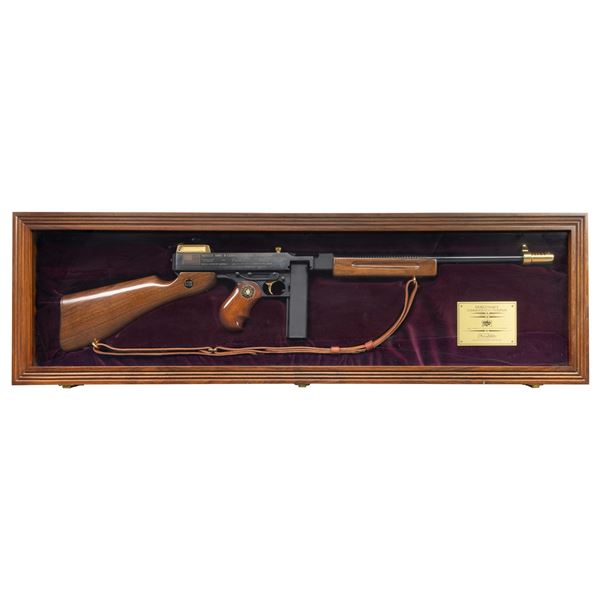 BEAUTIFUL WWII COMMEMORATIVE THOMPSON SEMI AUTO