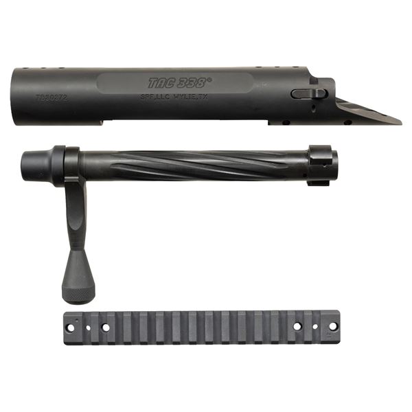 STILLER PRECISION TAC 338 BOLT-ACTION RECEIVER.