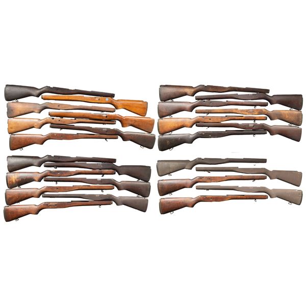LOT OF 26 M14/M1A STOCKS.