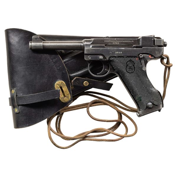 SWEDISH HUSQVARNA LAHTI M/40 SEMI-AUTOMATIC PISTOL