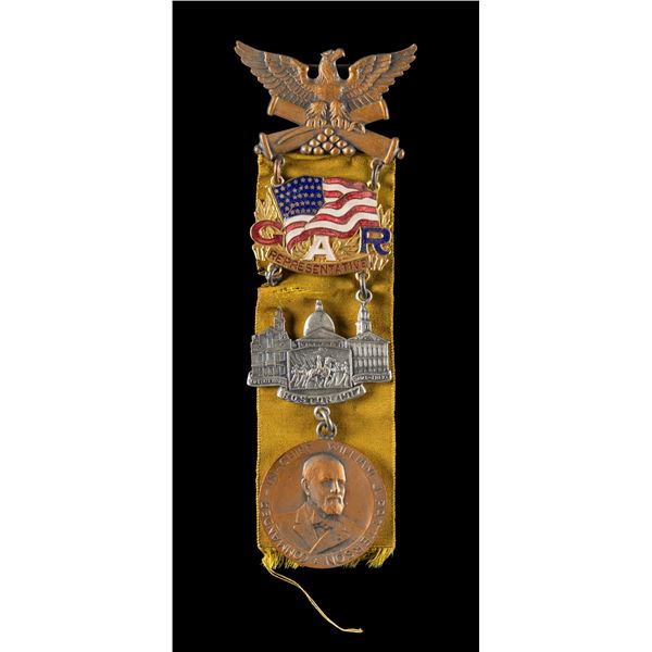 GAR 51ST NATIONAL ENCAMPMENT MEDAL OF 1917.