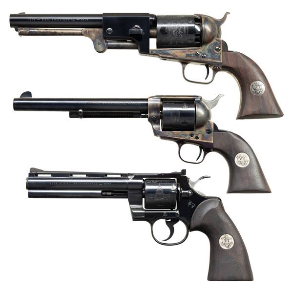 NEAR NEW CASED SET COLT BICENTENNIAL REVOLVERS