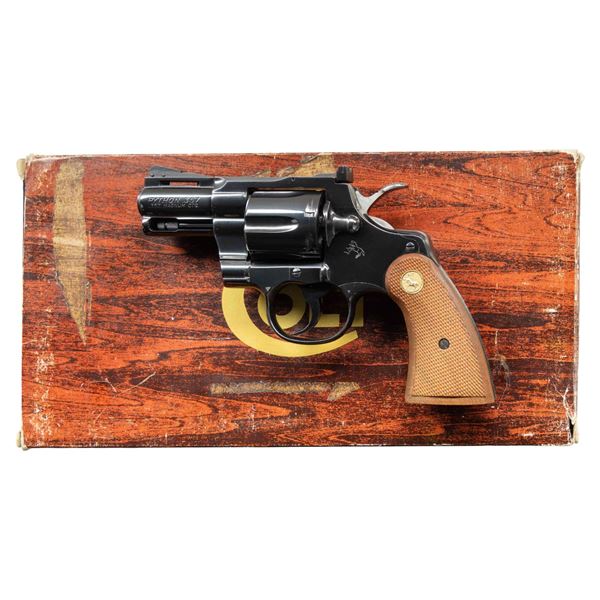 SOUGHT AFTER 2 1/2" COLT PYTHON DA REVOLVER WITH