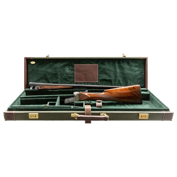 VERY FINE MASTER SIGNED MERKEL 280EL 28 GA.