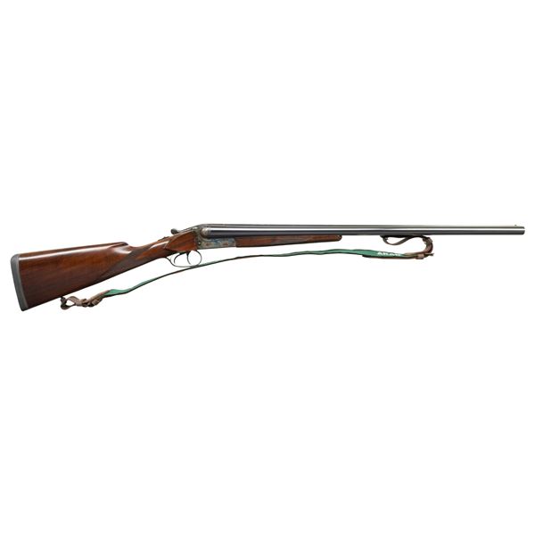 MERKEL MODEL 47 BOXLOCK GAME GUN WITH CASE.