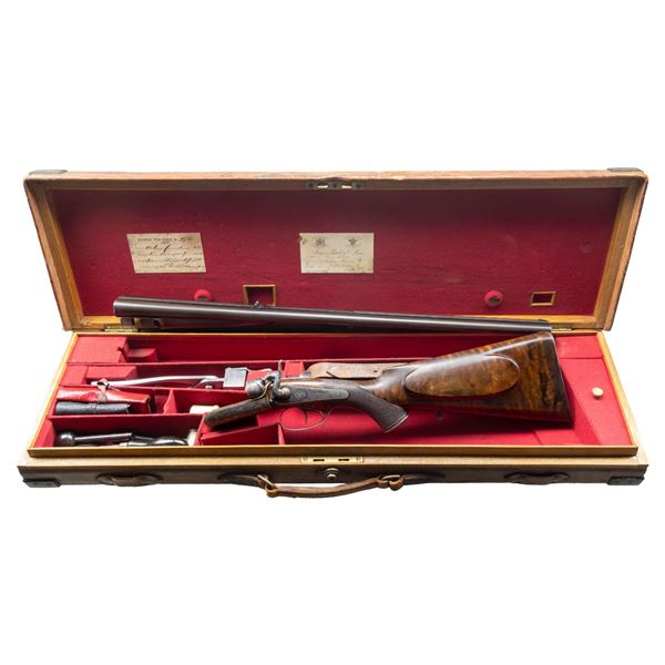 JAMES PURDEY NO. 11750 AN ISLAND LOCK TOP LEVER