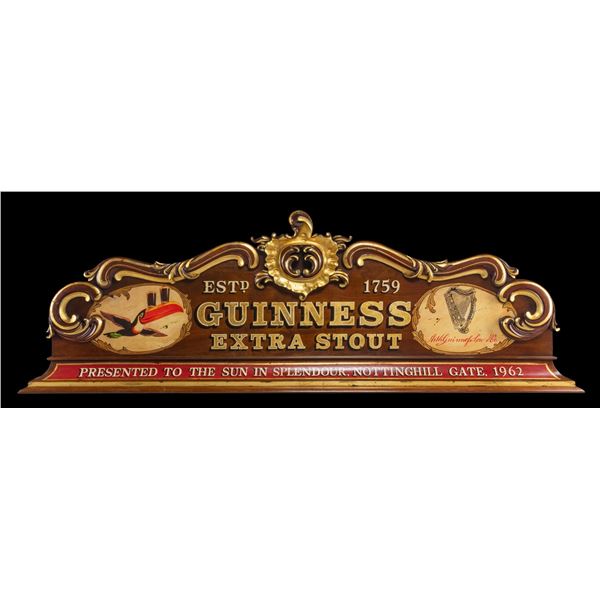 GUINESS PRESENTATION PANEL.