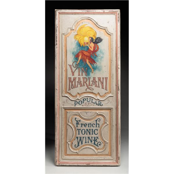 LARGE ADVERTISEMENT FOR VIN MARIANI FRENCH TONIC