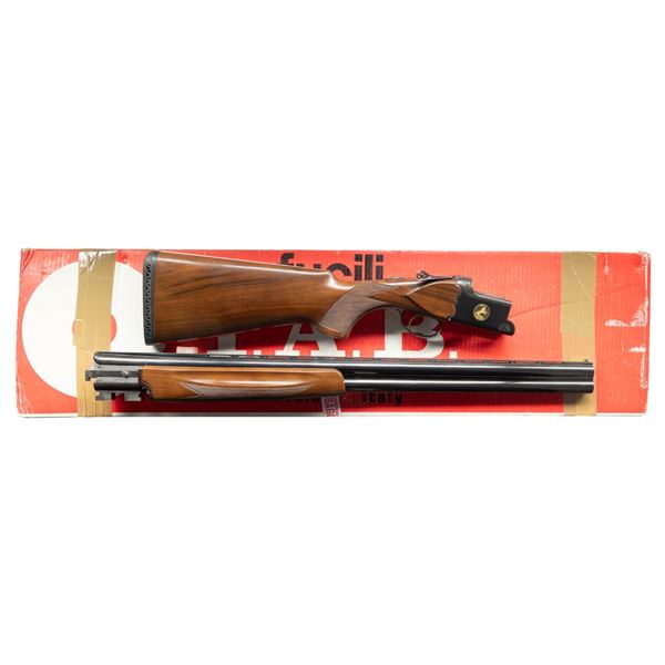 I.A.B. TIGER SKEET SPECIAL O/U SHOTGUN WITH BOX.