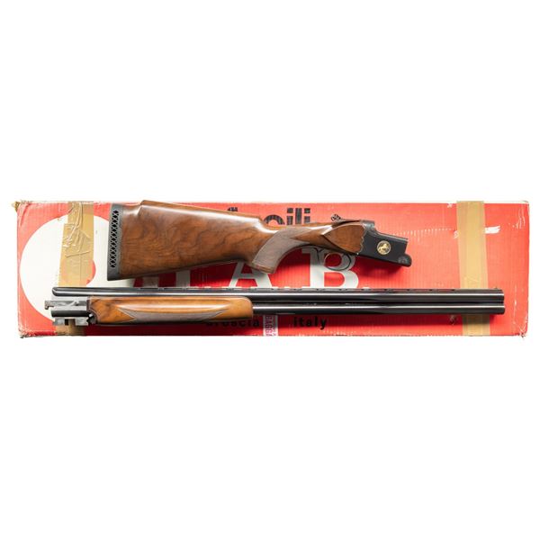 I.A.B. TIGER TRAP SPECIAL O/U SHOTGUN WITH BOX.