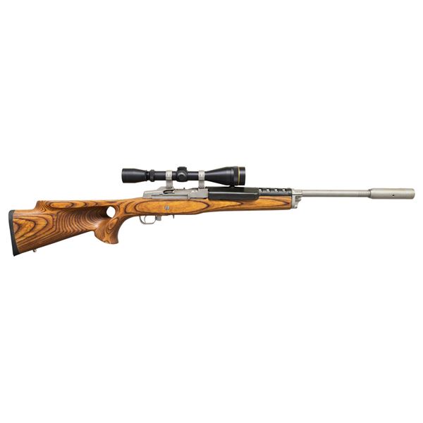 RUGER STAINLESS MINI-14 TARGET SEMI-AUTO RANCH