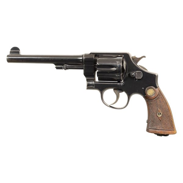 SMITH & WESSON HAND EJECTOR 2ND MODEL DA REVOLVER.