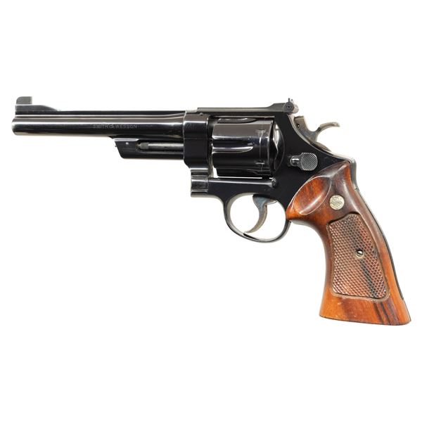 FIVE-SCREW SMITH & WESSON PRE-27 DA REVOLVER.