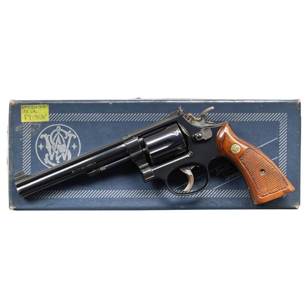 SMITH & WESSON MODEL 14-3 SA REVOLVER.