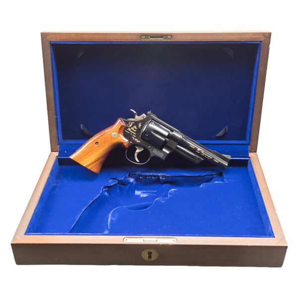SMITH & WESSON 27-3 50TH ANNIVERSARY DA REVOLVER.